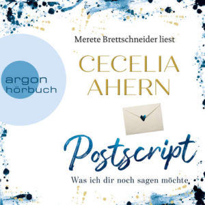 Hoerebuch Postscript Was ich dir noch sagen mochte Cecelia Ahern